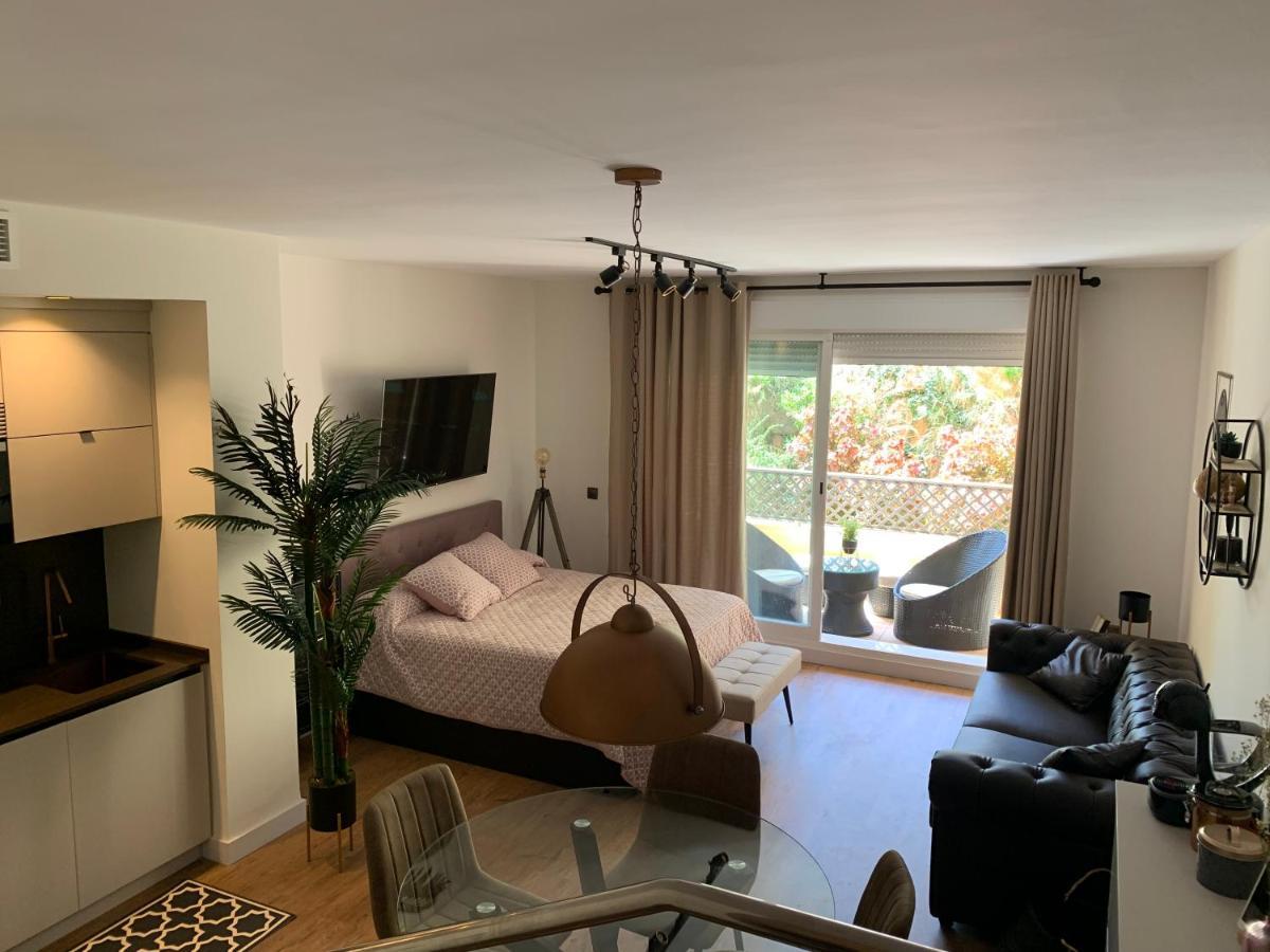 Loft De Lujo Con Piscina La Envia Apartman Vícar Kültér fotó